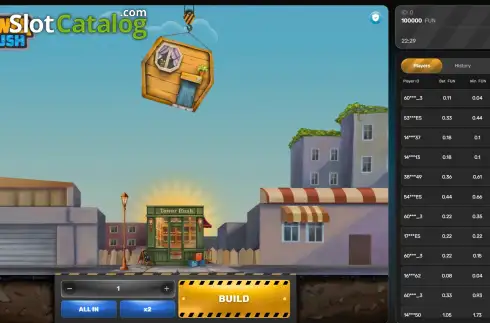 Οθόνη3. Tower Rush Κουλοχέρης 