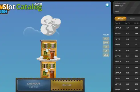Οθόνη4. Tower Rush Κουλοχέρης 