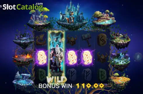 Οθόνη3. Gates of Asgard: Nine Realms Κουλοχέρης