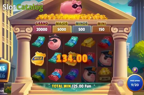 Οθόνη3. Gangsta Piggy Κουλοχέρης
