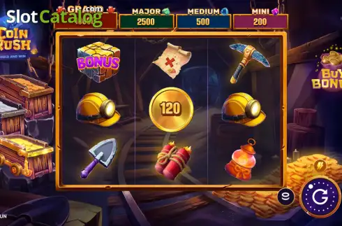 Οθόνη2. Coin Rush (Galaxsys) Κουλοχέρης