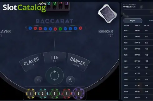 Οθόνη3. Baccarat (Galaxsys) Κουλοχέρης 