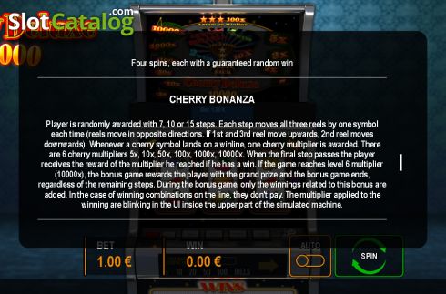 Οθόνη4. Cherry Deluxe 10000 Κουλοχέρης 