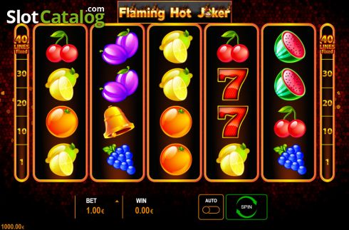 Οθόνη2. Flaming Hot Joker Κουλοχέρης