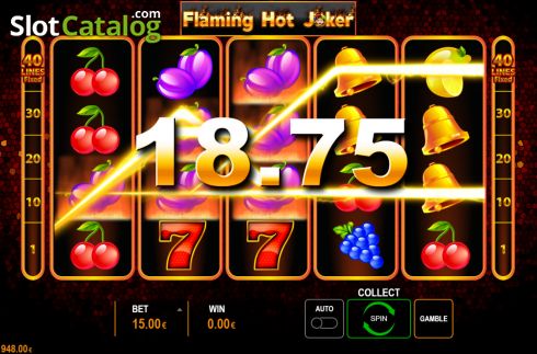 Οθόνη3. Flaming Hot Joker Κουλοχέρης