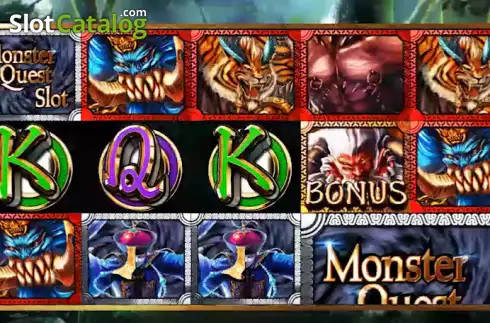 Οθόνη2. Monster Quest Slot Κουλοχέρης