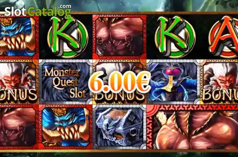 Οθόνη3. Monster Quest Slot Κουλοχέρης