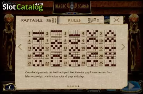 Οθόνη9. Magic Scarab Reveal Κουλοχέρης
