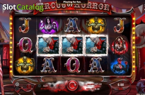 Οθόνη6. Circus of Horror Κουλοχέρης 