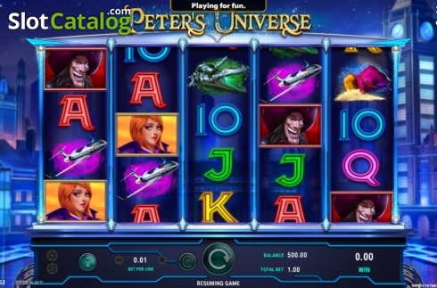 Οθόνη3. Peter's Universe Κουλοχέρης