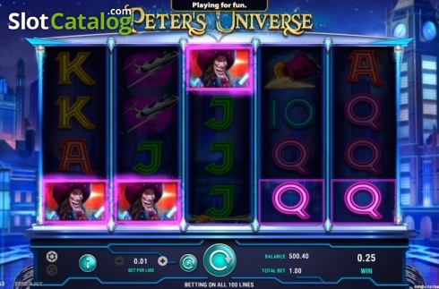 Οθόνη4. Peter's Universe Κουλοχέρης