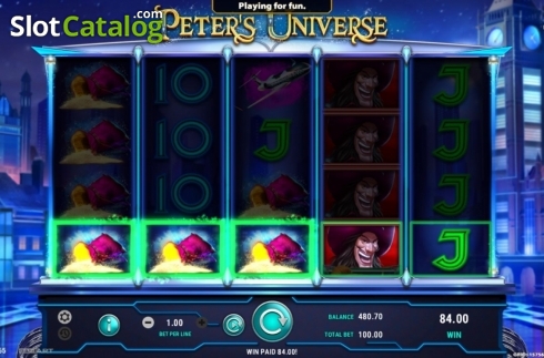 Οθόνη5. Peter's Universe Κουλοχέρης