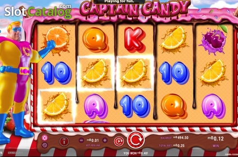 Οθόνη3. Captain Candy Κουλοχέρης