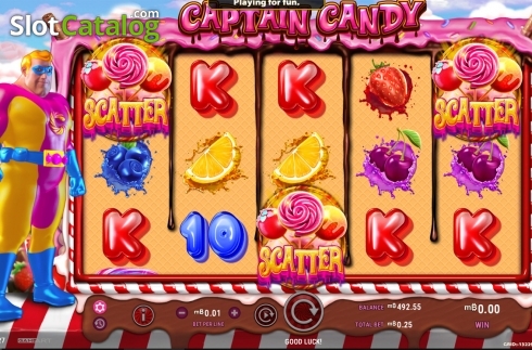 Οθόνη4. Captain Candy Κουλοχέρης