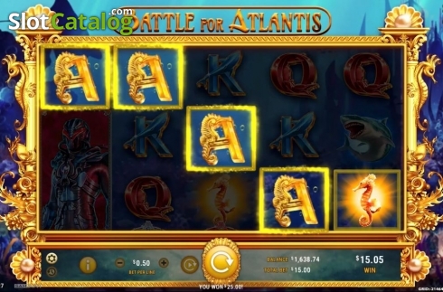 Οθόνη3. Battle for Atlantis Κουλοχέρης 
