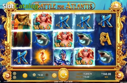 Οθόνη4. Battle for Atlantis Κουλοχέρης 