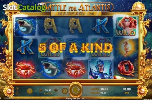 Οθόνη6. Battle for Atlantis Κουλοχέρης 