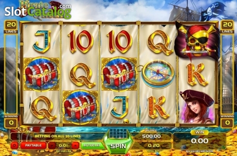 Οθόνη2. Pirate Queen (GameArt) Κουλοχέρης