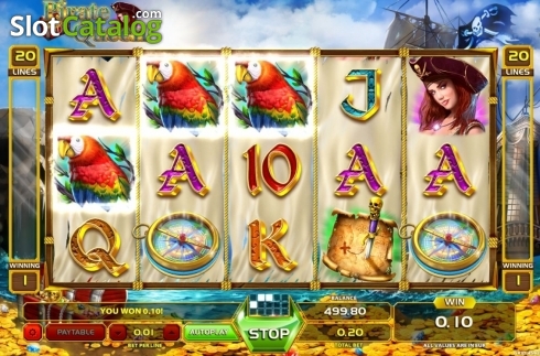 Οθόνη3. Pirate Queen (GameArt) Κουλοχέρης