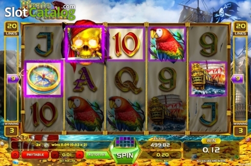 Οθόνη4. Pirate Queen (GameArt) Κουλοχέρης