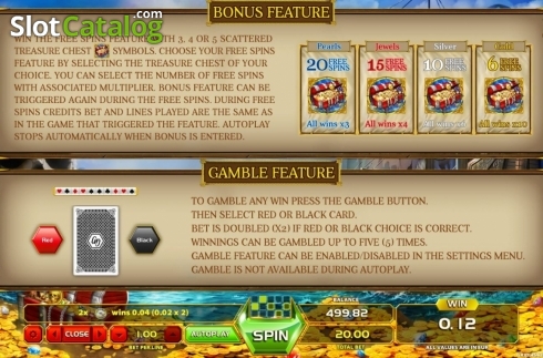 Οθόνη6. Pirate Queen (GameArt) Κουλοχέρης