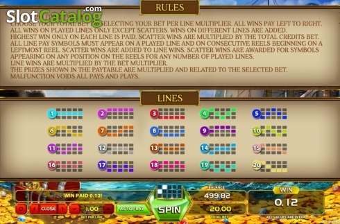 Οθόνη7. Pirate Queen (GameArt) Κουλοχέρης