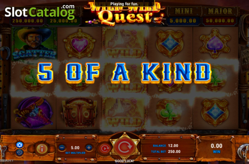 Οθόνη3. Wild Wild Quest Κουλοχέρης