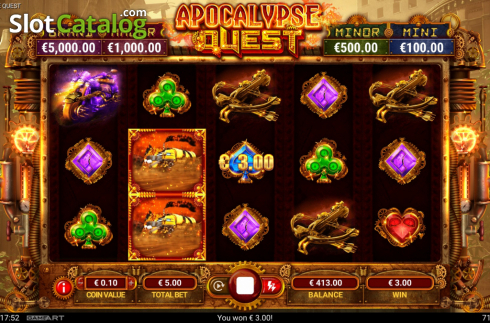 Οθόνη3. Apocalypse Quest Κουλοχέρης