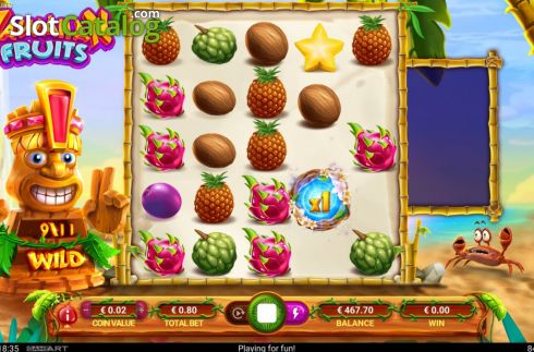 Οθόνη5. Hawaiian Fruits Κουλοχέρης
