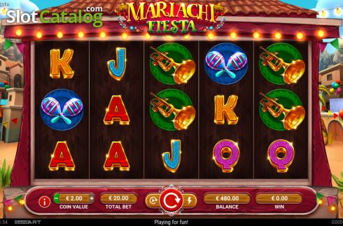 Οθόνη2. Mariachi Fiesta (GameArt) Κουλοχέρης