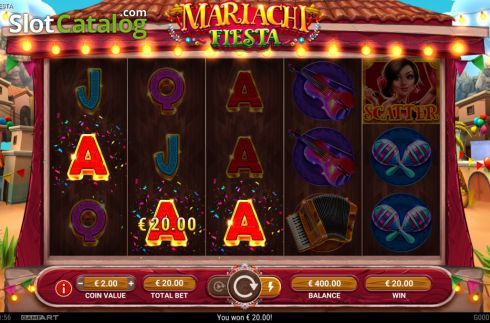 Οθόνη4. Mariachi Fiesta (GameArt) Κουλοχέρης