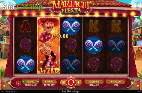 Οθόνη5. Mariachi Fiesta (GameArt) Κουλοχέρης