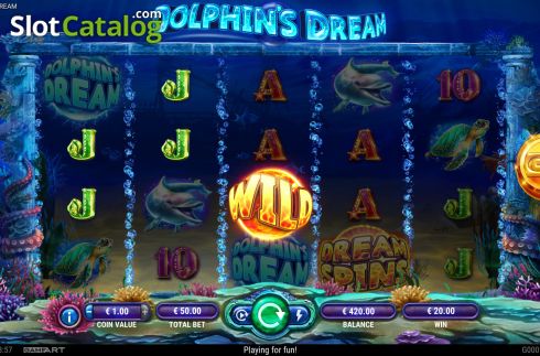 Οθόνη3. Dolphins Dream Κουλοχέρης
