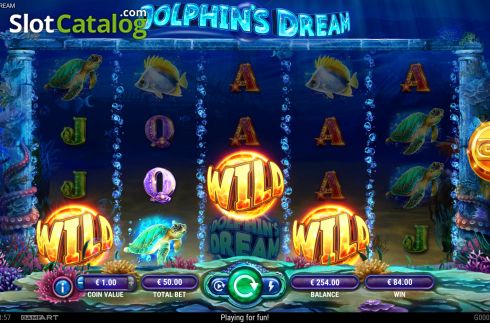 Οθόνη4. Dolphins Dream Κουλοχέρης