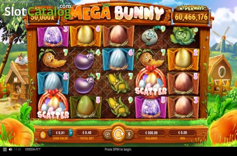 Οθόνη2. Mega Bunny Κουλοχέρης