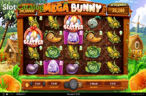 Οθόνη5. Mega Bunny Κουλοχέρης