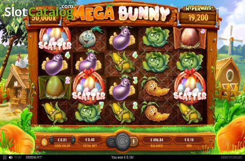 Οθόνη4. Mega Bunny Κουλοχέρης