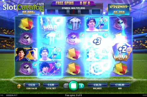 Οθόνη8. Maradona Hyperways Κουλοχέρης