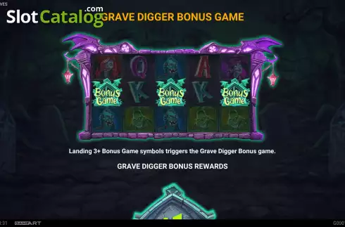 Οθόνη7. Spooky Graves Κουλοχέρης