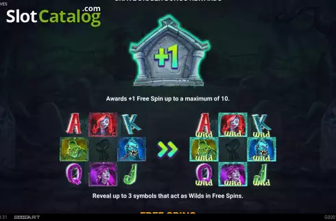 Οθόνη8. Spooky Graves Κουλοχέρης