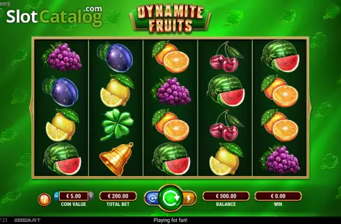 Οθόνη2. Dynamite Fruits Κουλοχέρης 