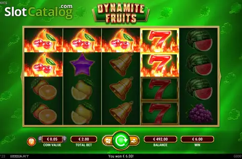 Οθόνη3. Dynamite Fruits Κουλοχέρης 