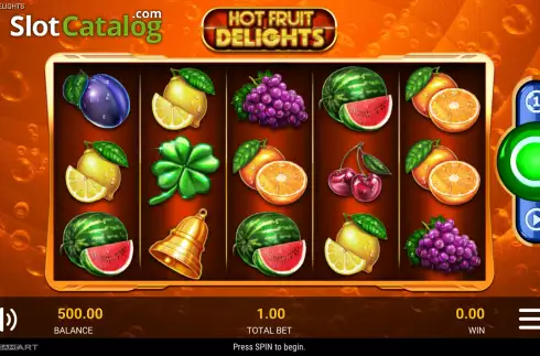 Οθόνη2. Hot Fruit Delights Κουλοχέρης 