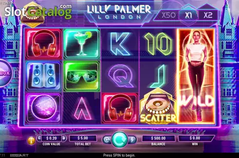 Οθόνη2. Lilly Palmer London Κουλοχέρης