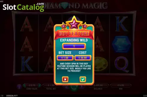 Οθόνη4. Diamond Magic Κουλοχέρης 