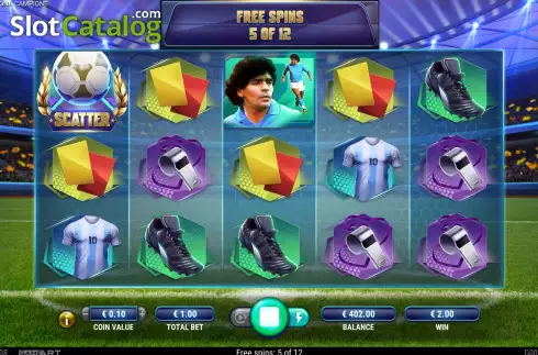 Οθόνη7. Diego Maradona Campione Κουλοχέρης 
