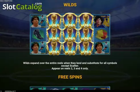 Οθόνη9. Diego Maradona Campione Κουλοχέρης 