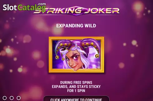 Οθόνη2. Striking Joker Κουλοχέρης