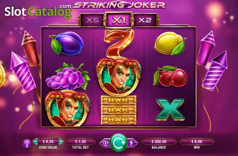 Οθόνη3. Striking Joker Κουλοχέρης