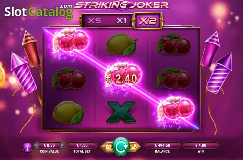 Οθόνη5. Striking Joker Κουλοχέρης